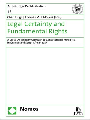cover image of Legal Certainty and Fundamental Rights